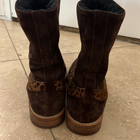 Marc Jacob’s Women’s Suede and fur pull on boots size 5.5; Like new - Picture 5 of 7